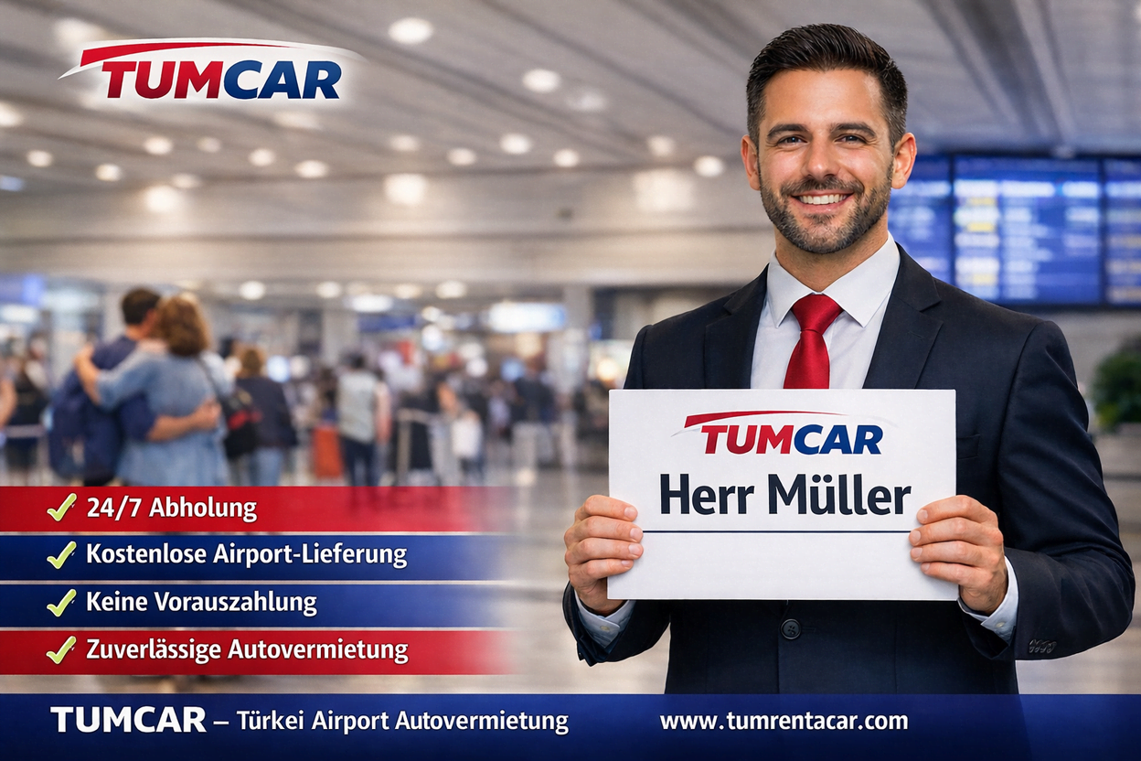 Begrüßung am Flughafen & Fahrzeugübergabe