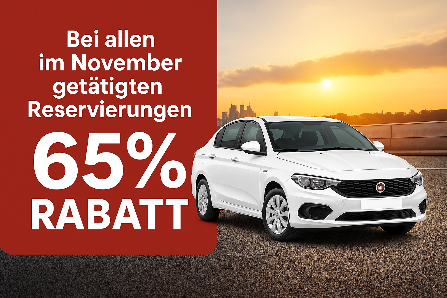 FIAT EGEA (TIPO) • MANUELL • BENZIN 7 TAGE = 98 €  ...