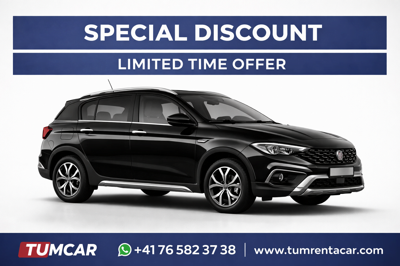 FIAT EGEA CROSS (MANUELL - BENZIN) – ANTALYA FLUGHAFEN