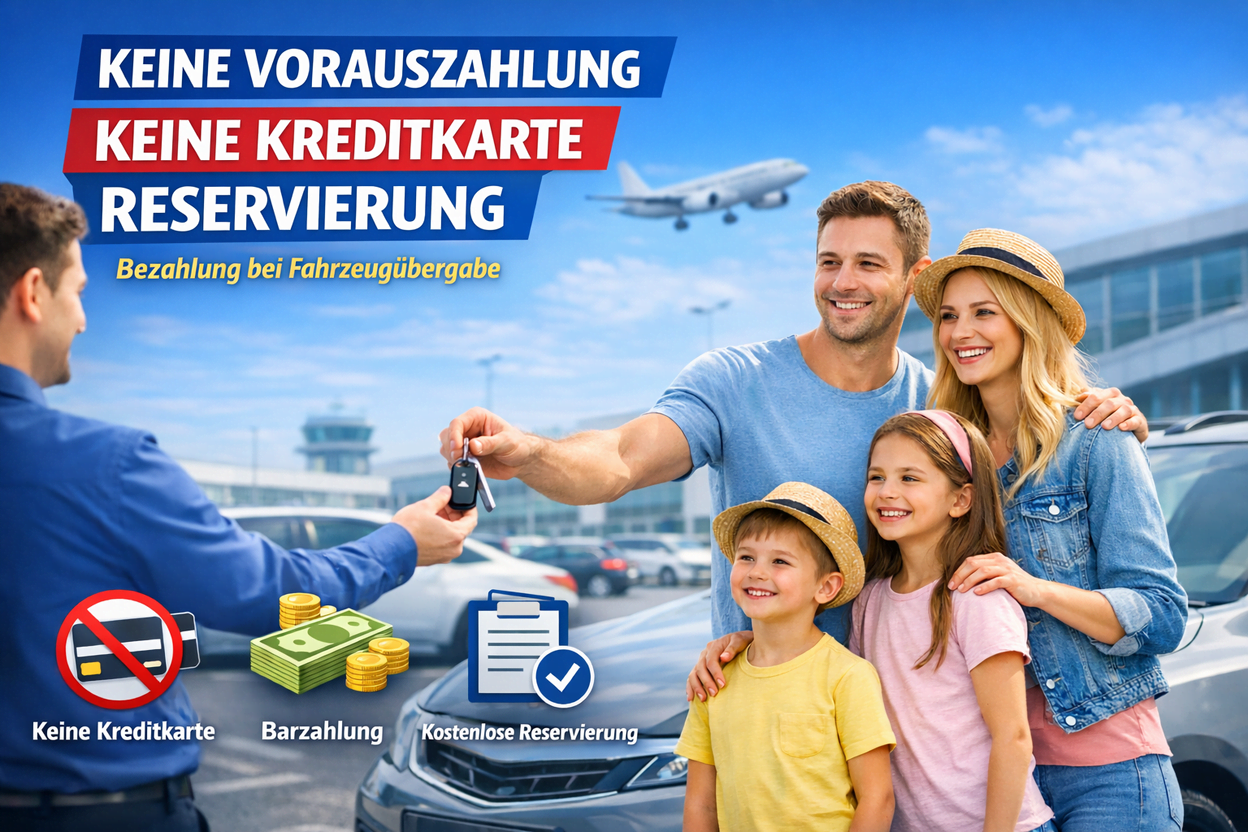 Keine Vorauszahlung • Keine Kreditkarte erforderlich