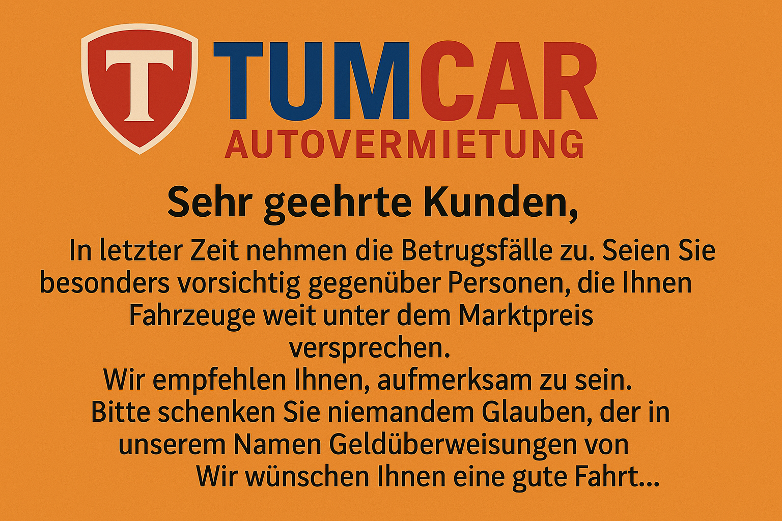 TUMCAR RENTAL