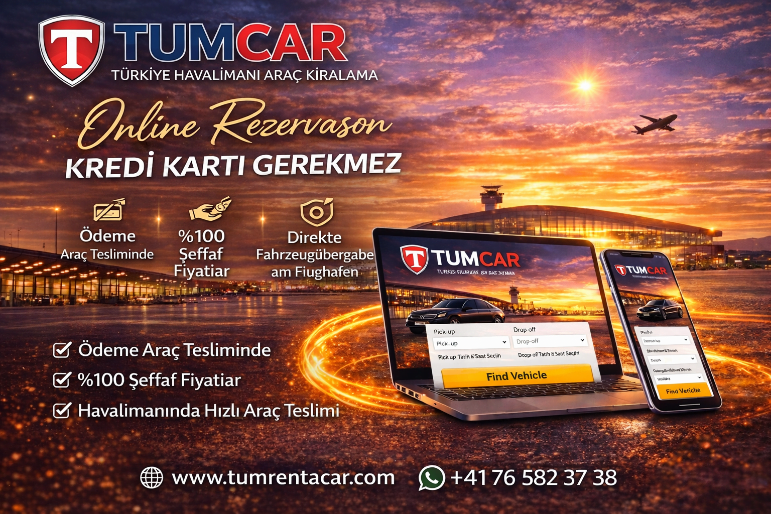 Kredi Kartsız Rezervasyon