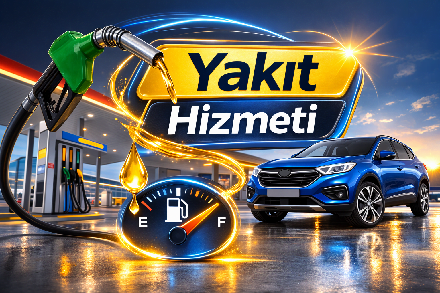 Yakıt Hizmeti – Dolu Al / Boş Ver
